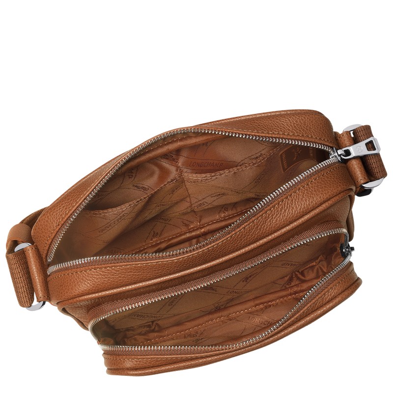 Longchamp Le Foulonné S Camera Bag Caramel | HL9378612