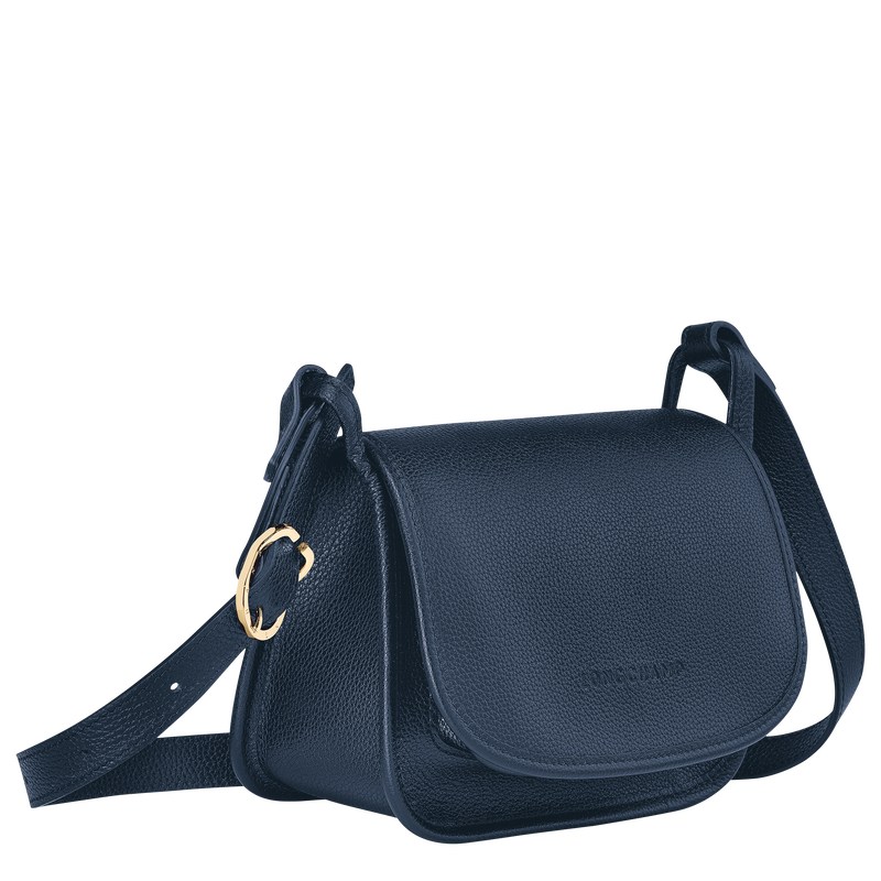 Longchamp Le Foulonné S Crossbody Bag Azul Marino | DC7984352