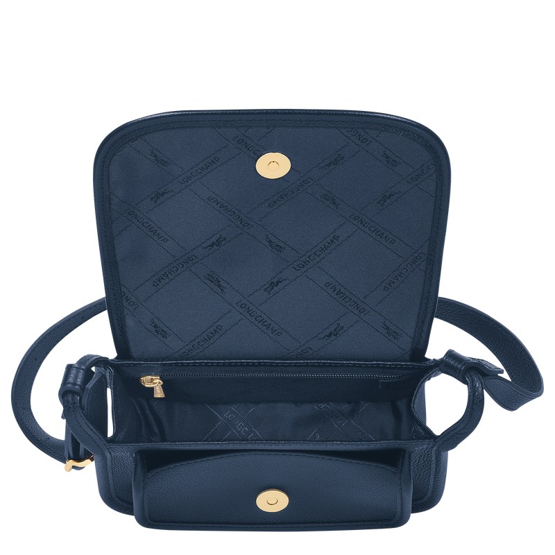 Longchamp Le Foulonné S Crossbody Bag Azul Marino | DC7984352