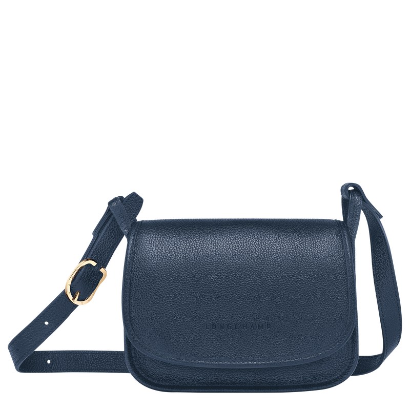 Longchamp Le Foulonné S Crossbody Bag Azul Marino | DC7984352