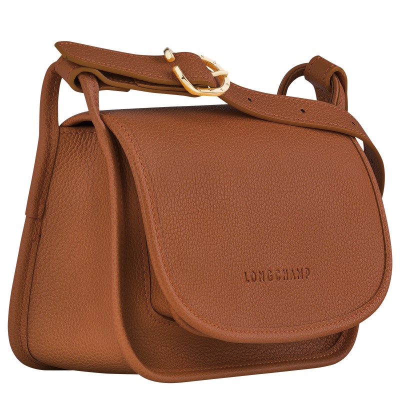 Longchamp Le Foulonné S Crossbody Bag Caramel | IM2496705