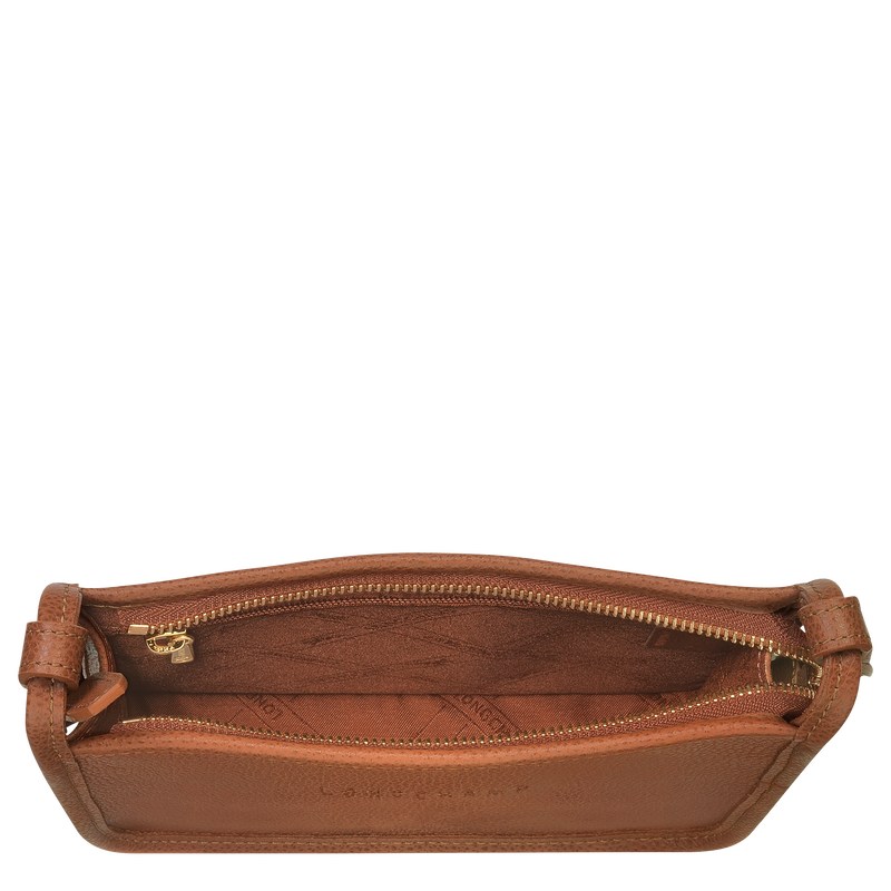 Longchamp Le Foulonné S Crossbody Bag Caramel | EK0279681