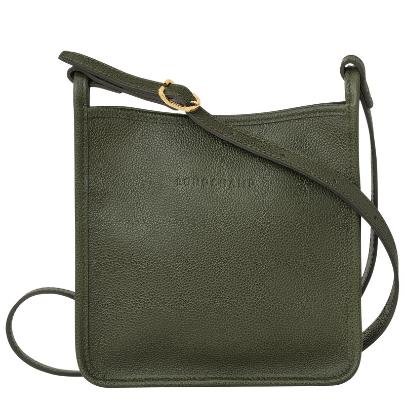 Longchamp Le Foulonné S Crossbody Bag Kaki | UC2049876