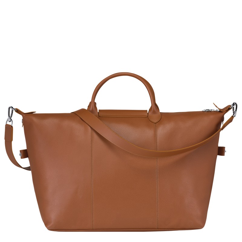 Longchamp Le Foulonné S Travel Bag Caramel | ZL1602457