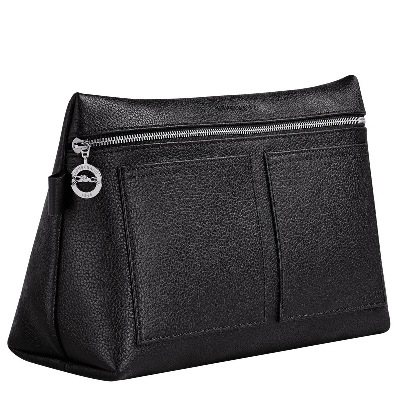 Longchamp Le Foulonné Toiletry Case Negras | QB5234018