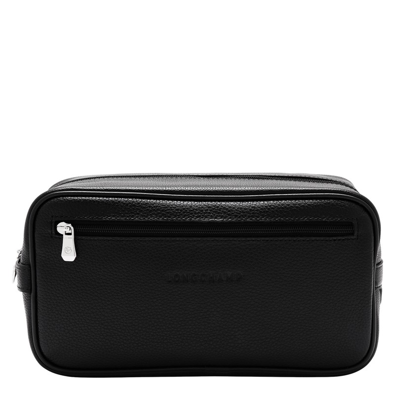 Longchamp Le Foulonné Toiletry Case Negras | CD9561723