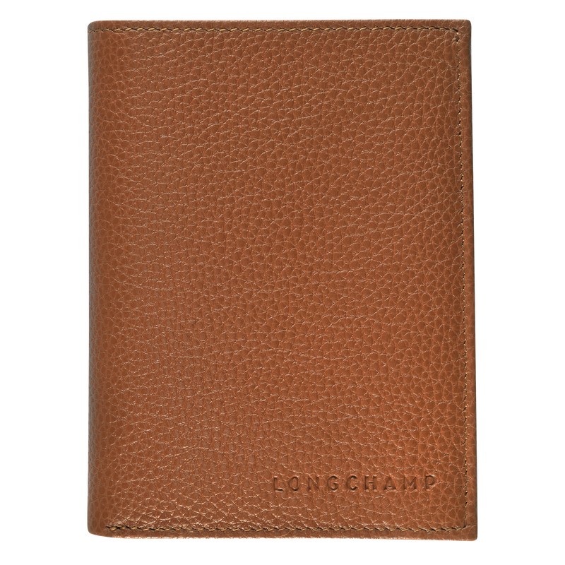 Longchamp Le Foulonné Wallet Caramel | LR3019875