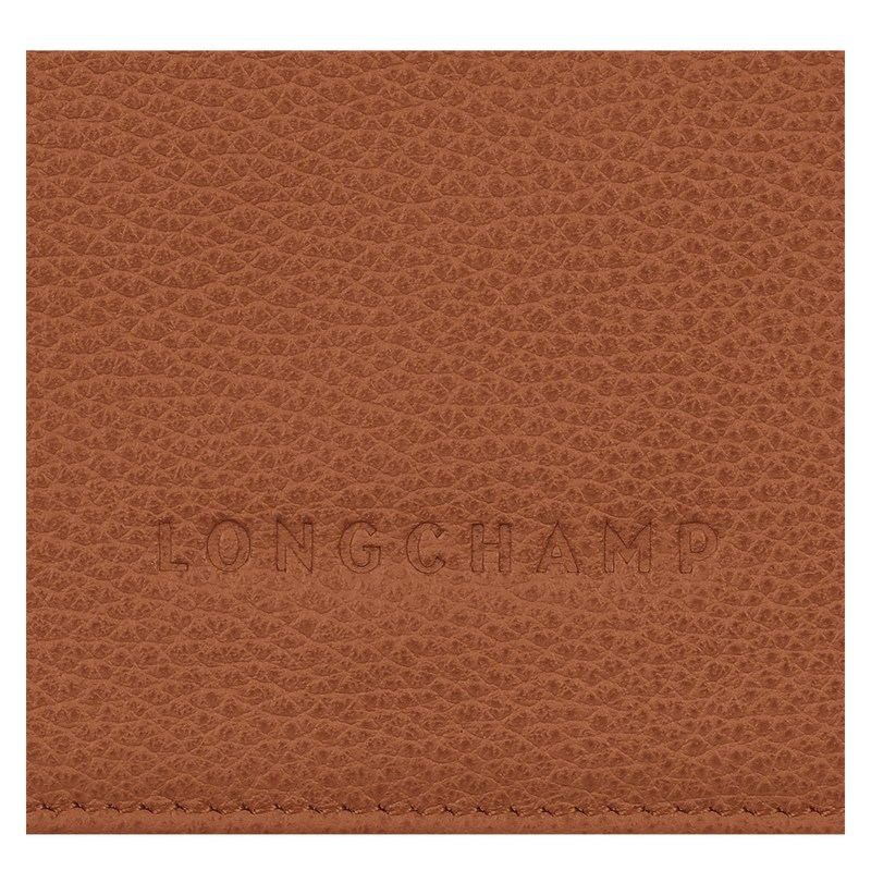 Longchamp Le Foulonné Wallet Caramel | ZE4853702