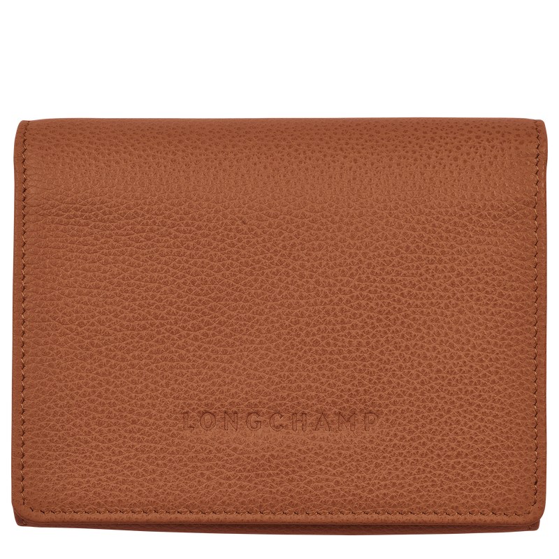 Longchamp Le Foulonné Wallet Caramel | ZE4853702