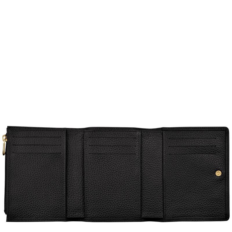 Longchamp Le Foulonné Wallet Negras | FO8219463