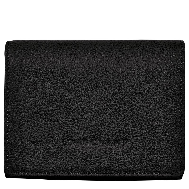 Longchamp Le Foulonné Wallet Negras | FO8219463