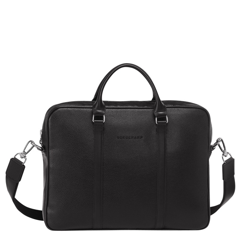 Longchamp Le Foulonné Xs Briefcase Negras | LH9017528