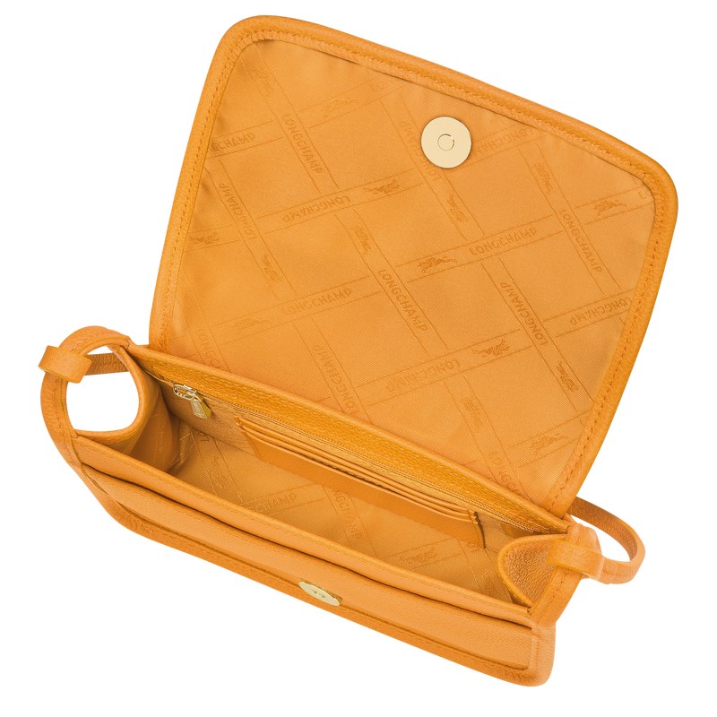 Longchamp Le Foulonné Xs Clutch Albaricoque | FG6812759