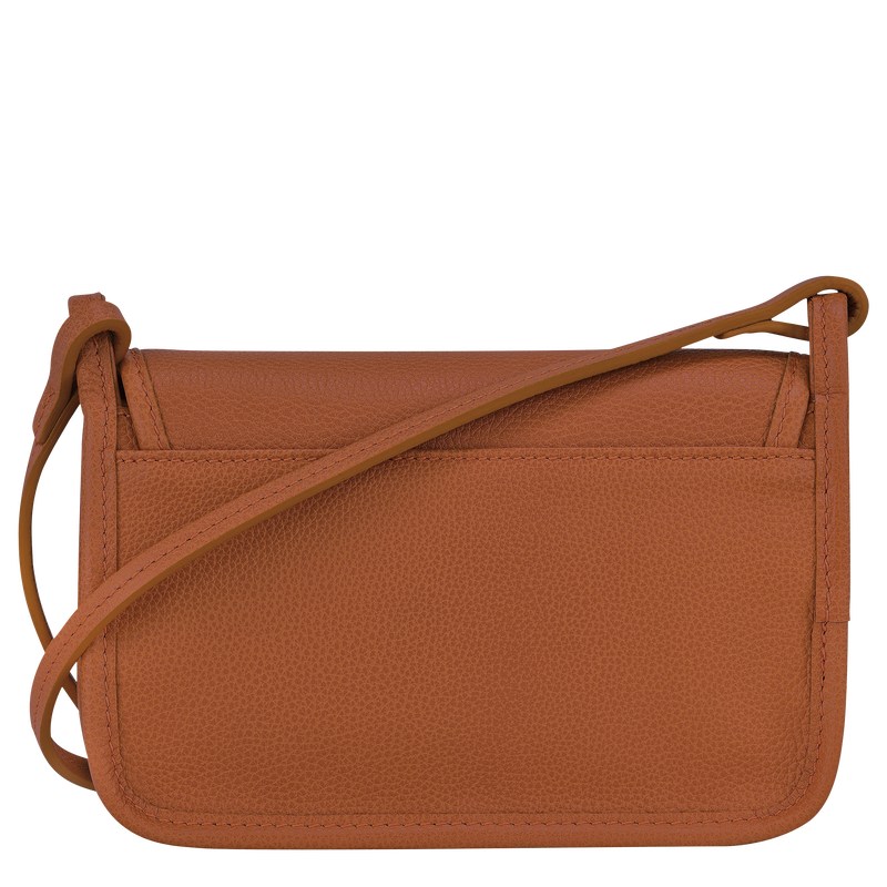 Longchamp Le Foulonné Xs Clutch Caramel | SH3579201