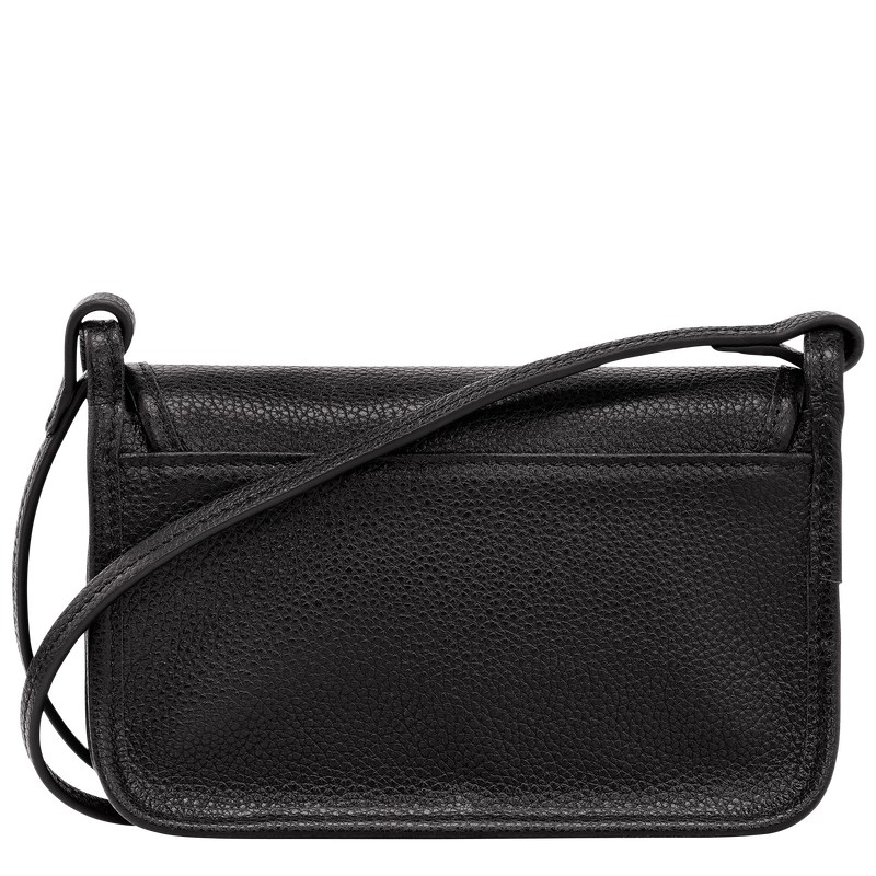 Longchamp Le Foulonné Xs Clutch Negras | IZ0859347