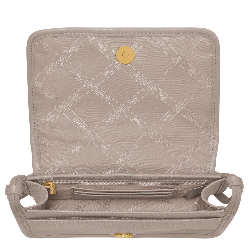 Longchamp Le Foulonné Xs Clutch Turtledove | UJ0571826