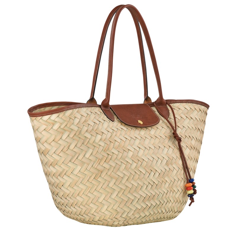 Longchamp Le Panier Pliage Xl Basket Bag Marrones | TS7394280