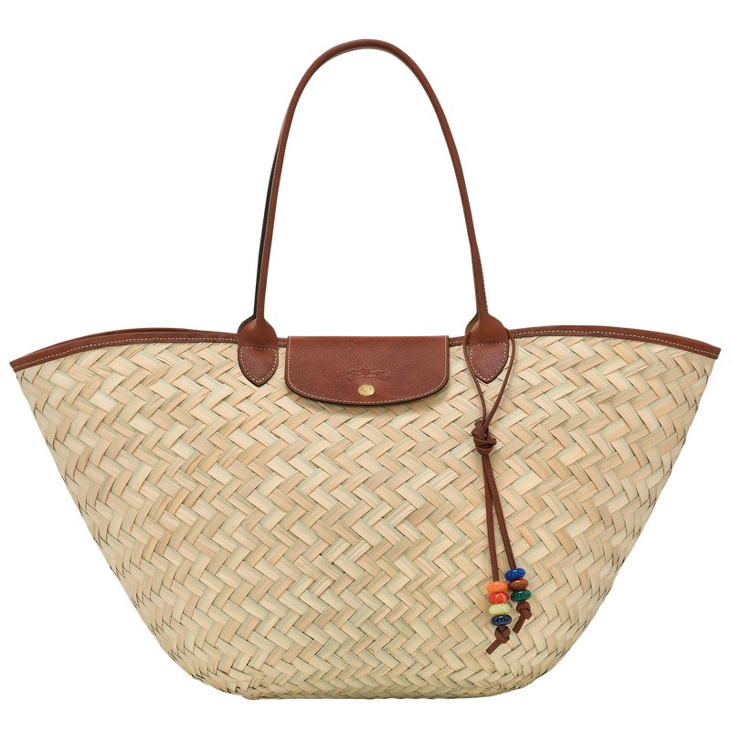 Longchamp Le Panier Pliage Xl Basket Bag Marrones | TS7394280