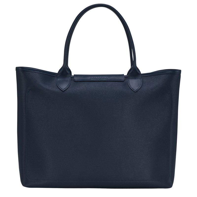 Longchamp Le Pliage City L Tote Bag Azul Marino | FJ2470189