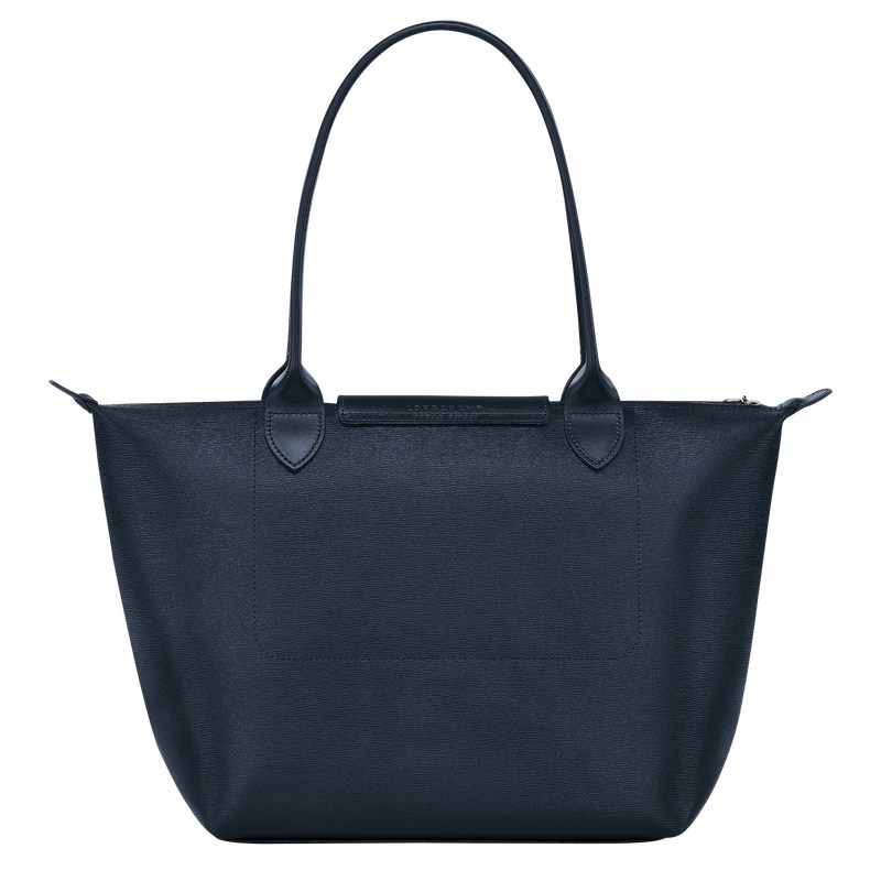 Longchamp Le Pliage City M Tote Bag Azul Marino | CA4271093