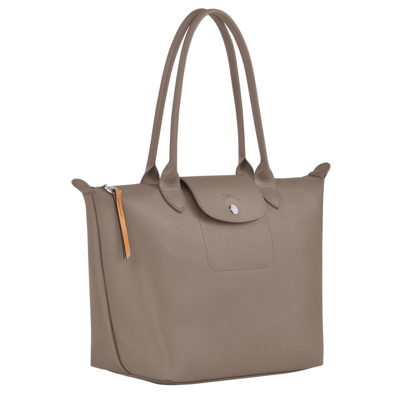 Longchamp Le Pliage City M Tote Bag Taupe | LG8602914