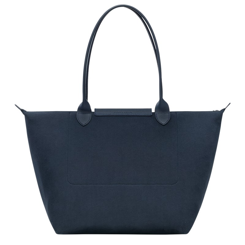 Longchamp Le Pliage Collection L Tote Bag Azul Marino | AQ8534967