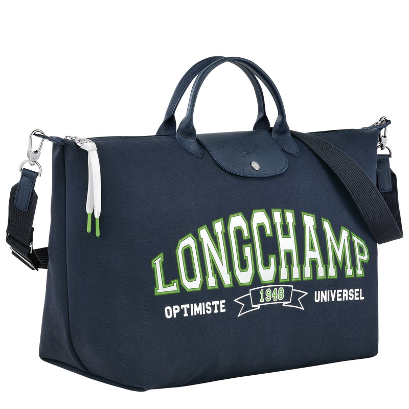 Longchamp Le Pliage Collection Travel Bag Azul Marino | DH8026195