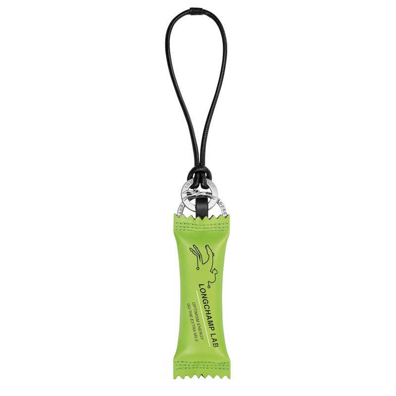 Longchamp Le Pliage Energy Key Ring Verde Verde Menta | ZU0547239