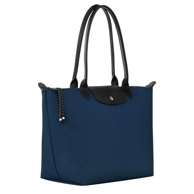 Longchamp Le Pliage Energy L Tote Bag Azul Marino | RH0231589