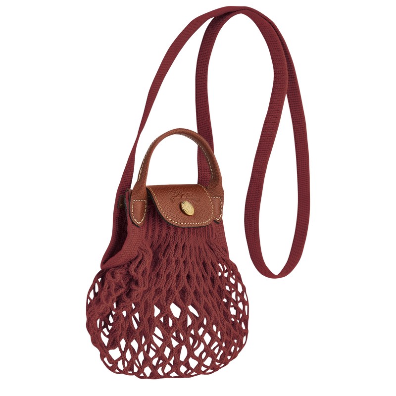 Longchamp Le Pliage Filet Xs Mesh Bag Mahogany | TO8961025