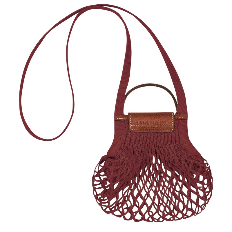 Longchamp Le Pliage Filet Xs Mesh Bag Mahogany | TO8961025