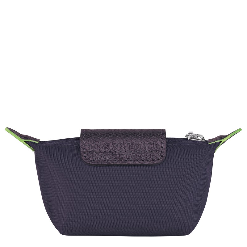 Longchamp Le Pliage Green Coin Purse Bilberry | LI5894706