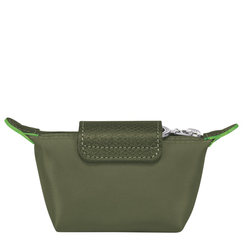 Longchamp Le Pliage Green Coin Purse Forest | UP3056172