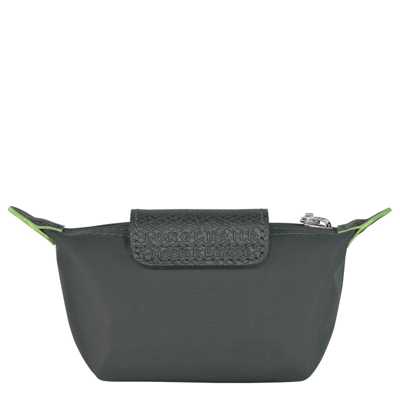 Longchamp Le Pliage Green Coin Purse Graphite | QS3150984