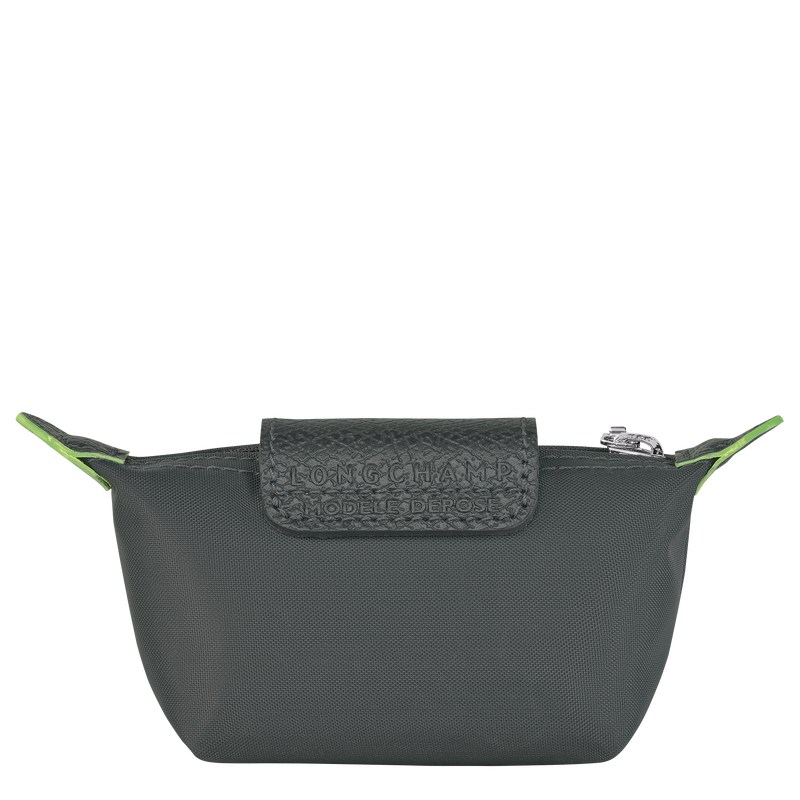 Longchamp Le Pliage Green Coin Purse Graphite | VH4017968