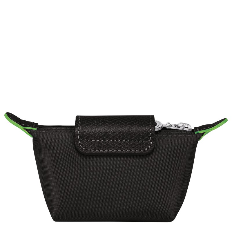 Longchamp Le Pliage Green Coin Purse Negras | VO0976254