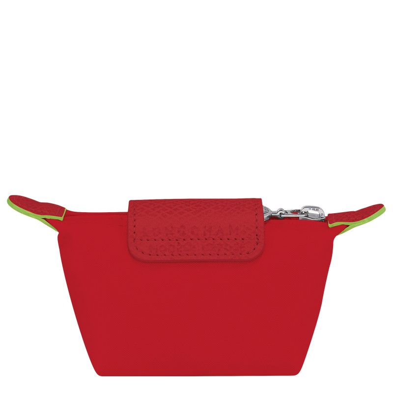 Longchamp Le Pliage Green Coin Purse Tomato | SA9351762