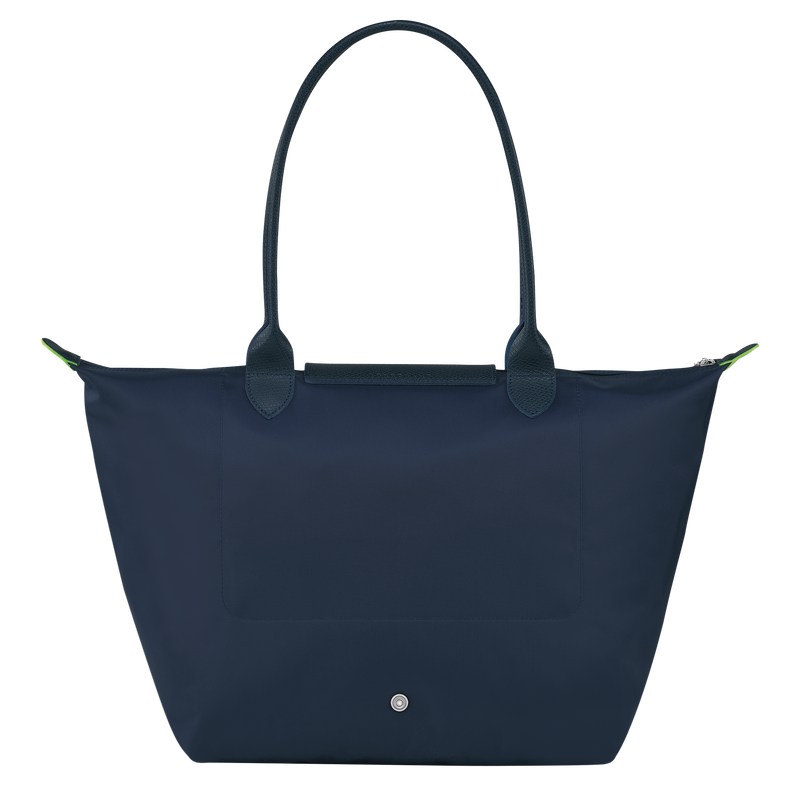 Longchamp Le Pliage Green L Tote Bag Azul Marino | DI1724653