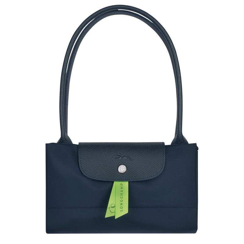 Longchamp Le Pliage Green L Tote Bag Azul Marino | DI1724653