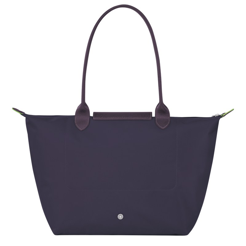 Longchamp Le Pliage Green L Tote Bag Bilberry | ON4218905