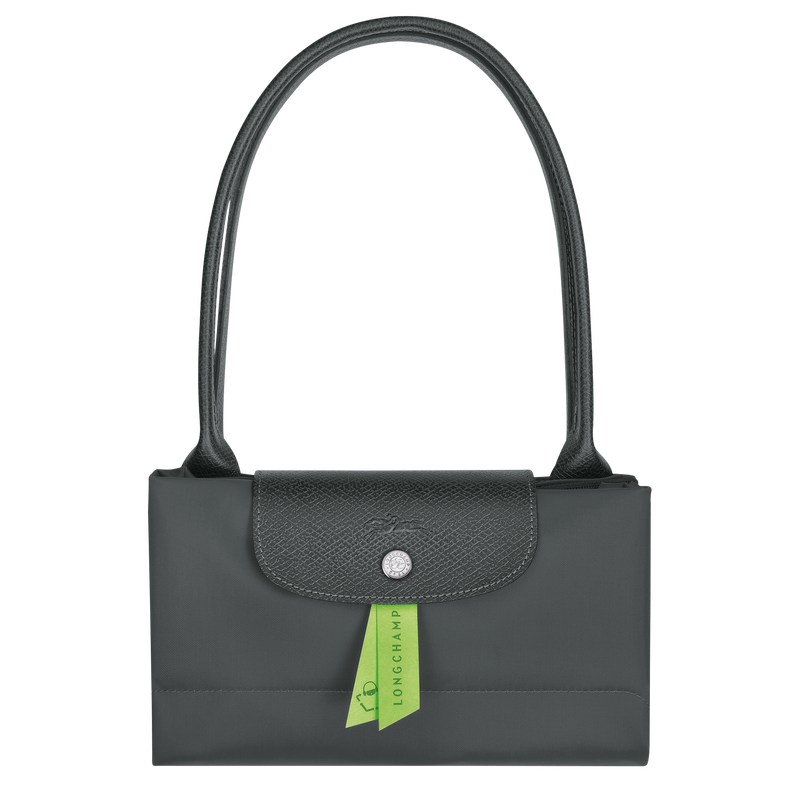 Longchamp Le Pliage Green L Tote Bag Graphite | ET0187543