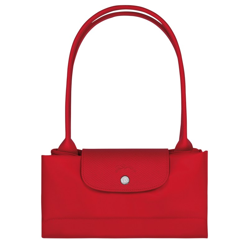 Longchamp Le Pliage Green L Tote Bag Tomato | AW0596714