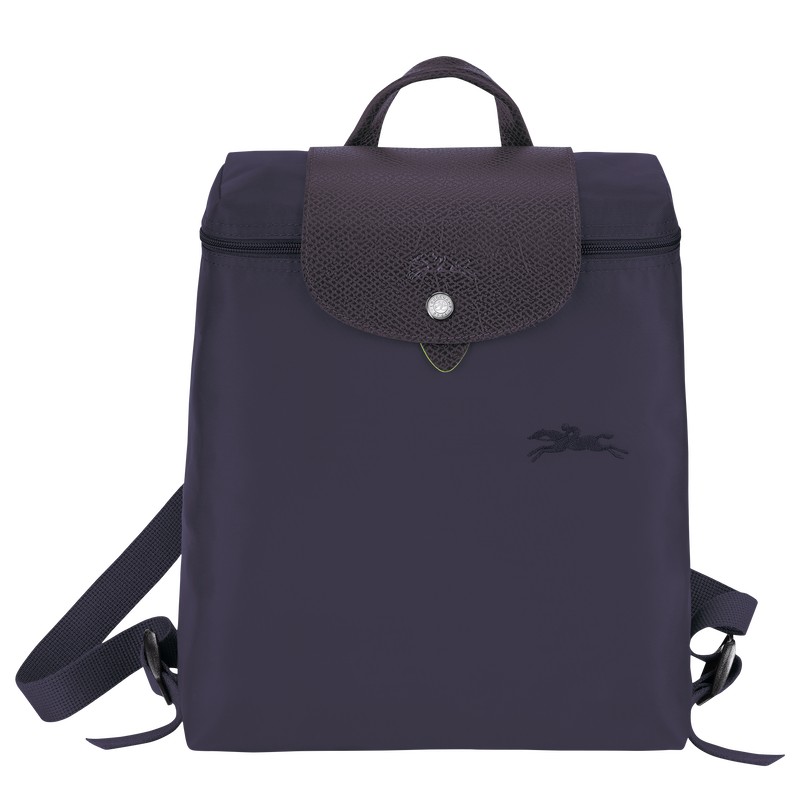 Longchamp Le Pliage Green M Backpack Bilberry | EN8953746