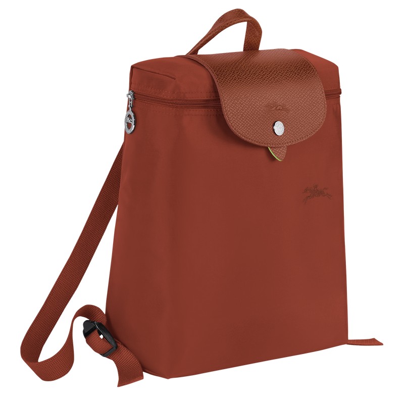 Longchamp Le Pliage Green M Backpack Chestnut | FA7465239