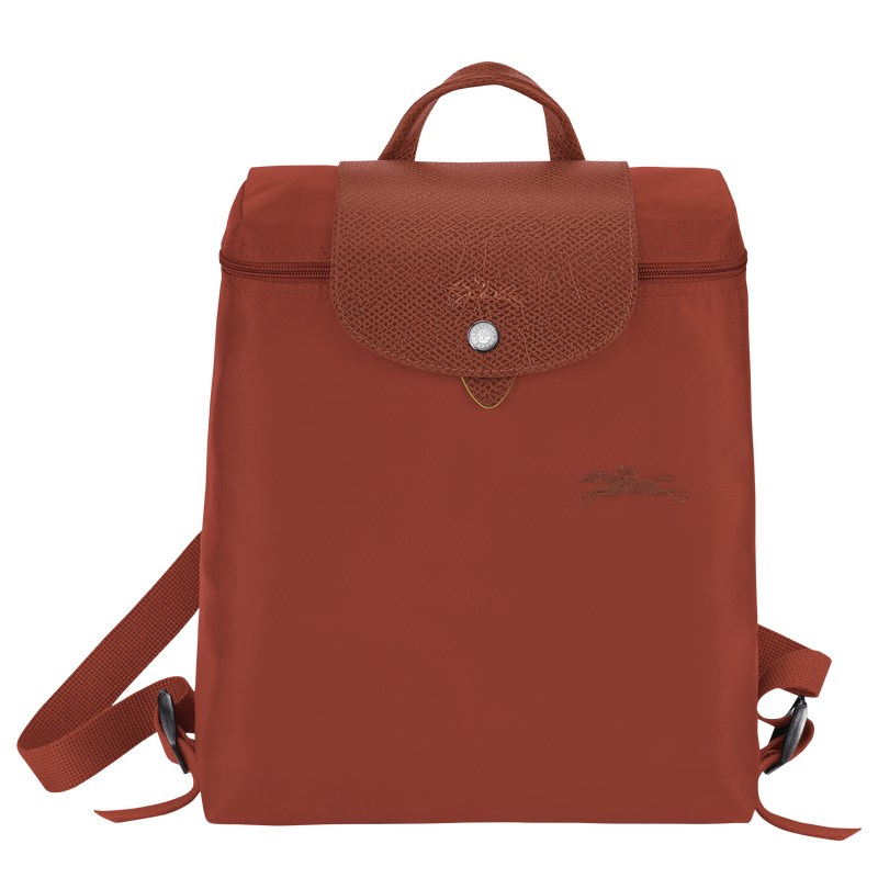 Longchamp Le Pliage Green M Backpack Chestnut | NL0831629