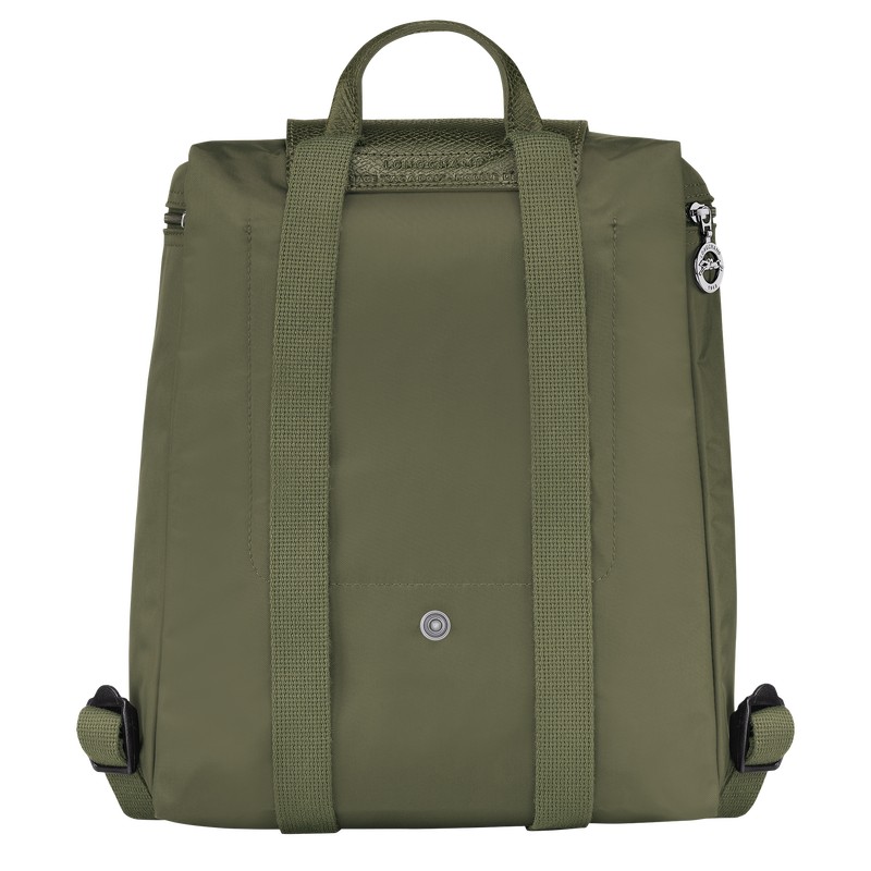 Longchamp Le Pliage Green M Backpack Forest | XE2041689