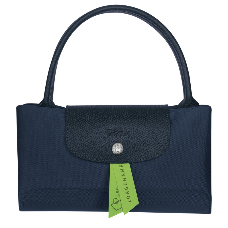 Longchamp Le Pliage Green M Handbag Azul Marino | IL2497185