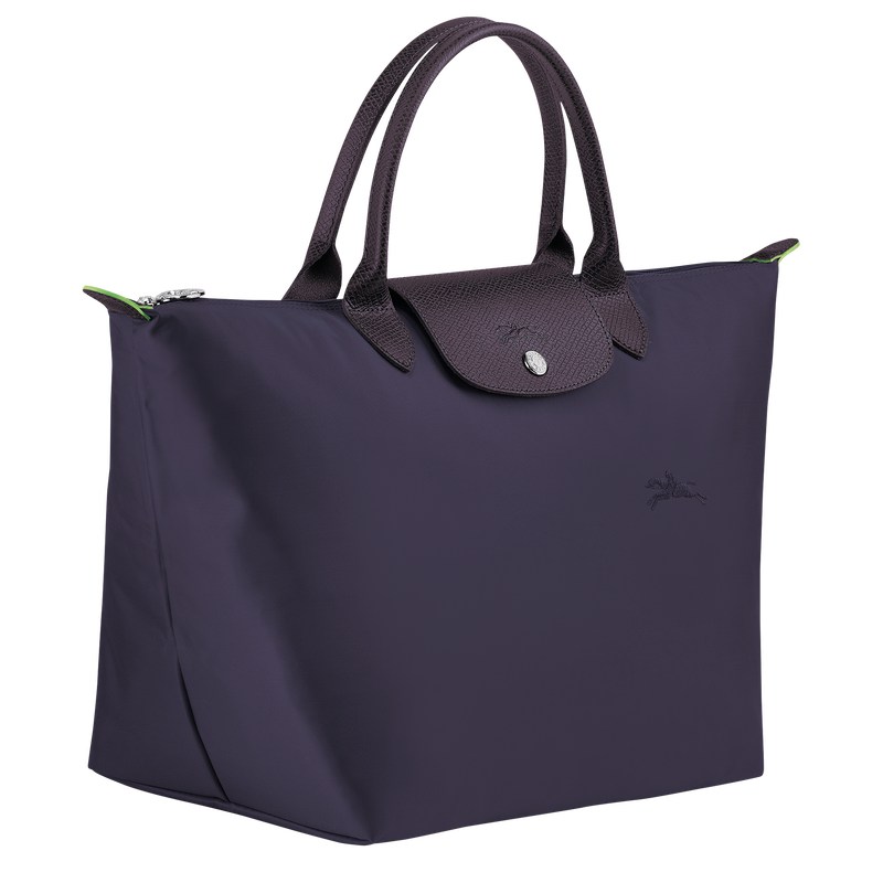 Longchamp Le Pliage Green M Handbag Bilberry | CA3548601