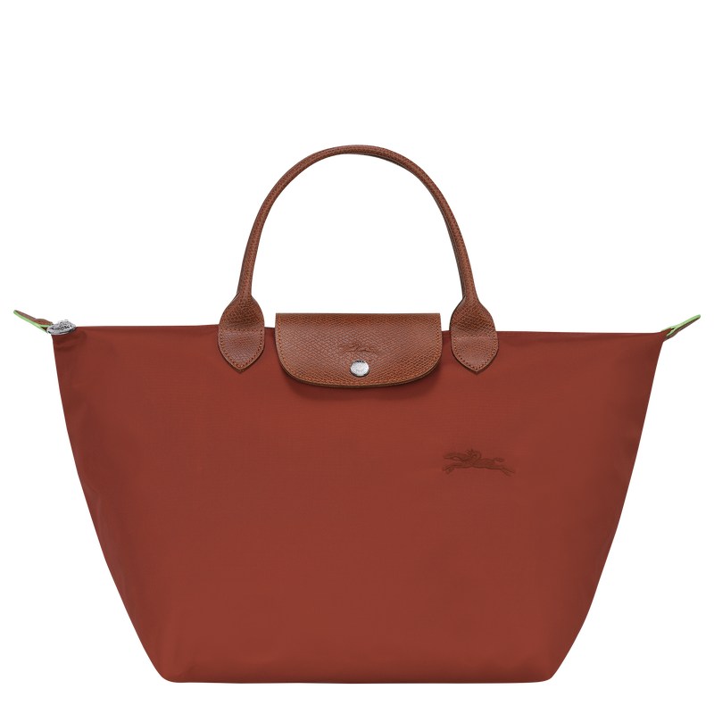 Longchamp Le Pliage Green M Handbag Chestnut | YF8596130