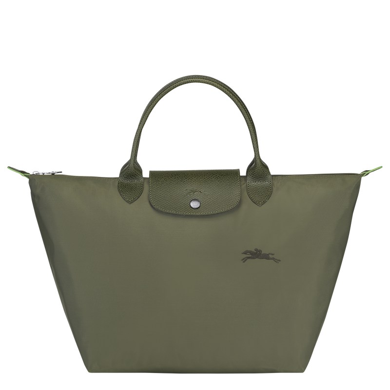 Longchamp Le Pliage Green M Handbag Forest | CN5236498